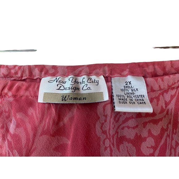 NEW YORK CITY DESIGN CO Women's Skirt, Size 2X, Elastic waist, Scalloped bottom - Picture 4 of 6